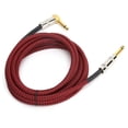 thumbnail image 3 of JORINDO Cable de amplificador de guitarra eléctrica Cable de audio de 6,35 mm 1/4 pulg. para instrumentos musicales 3 m / 9,8 pies JD6210, 3 of 5