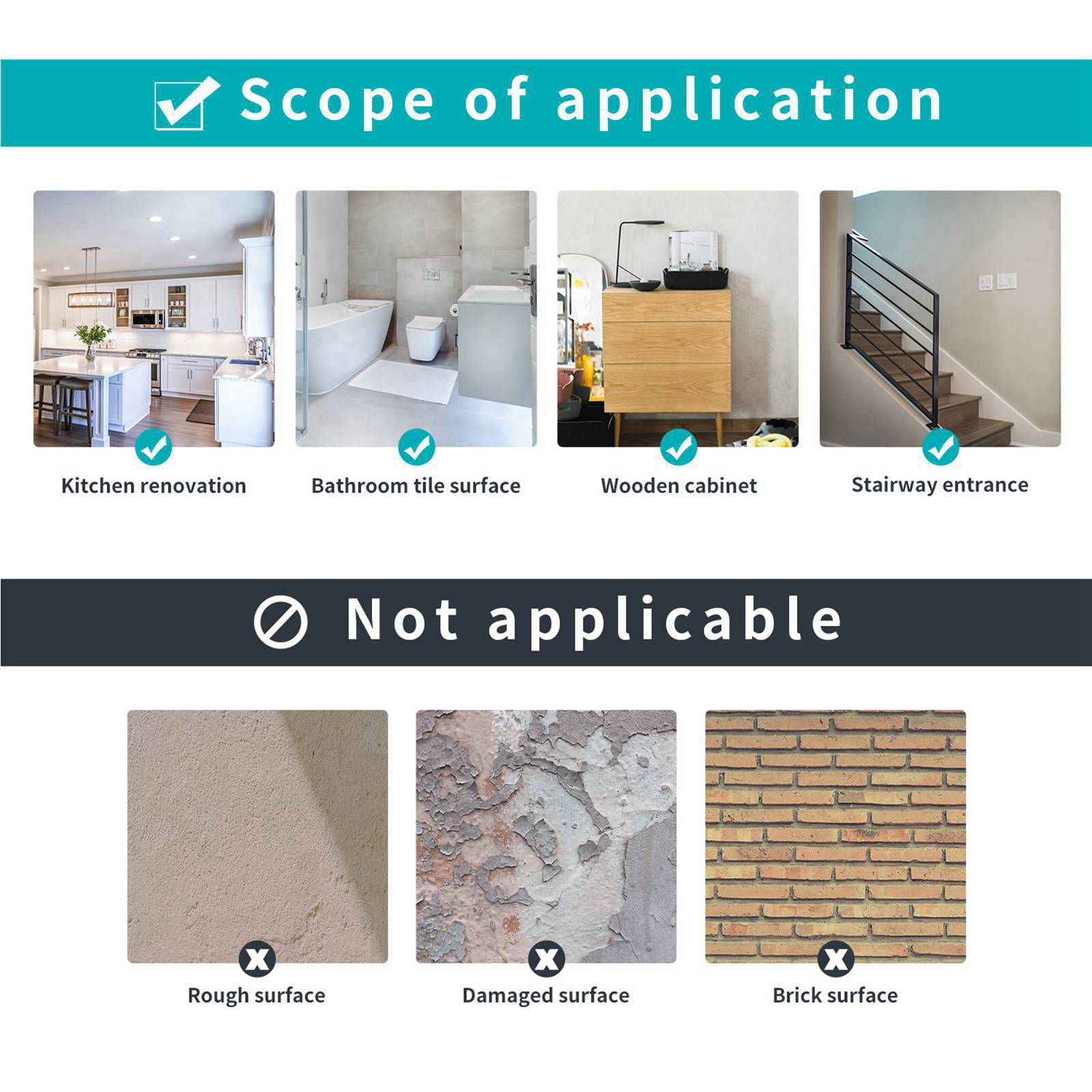 10Pcs Tile Sticker Peel and Stick,11.8"x11.8" PVC Square Peel and Stick Backsplash on Tile Adhesive Stickers for Kitchen Bathroom,Living Room,Fireplace,Wall Decor