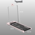 thumbnail image 2 of Caminadora Eléctrica Bywell Plegable 10km/h CA020 Rosa, 2 of 6