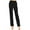 Black, variant on Women's Classic Straight-Leg Woven Dress Pants for Office and Work