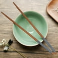 thumbnail image 6 of 5 Pairs Natural Bamboo Chopsticks Reusable Classic Japanese Style Chop Sticks Gift k5271, 6 of 7