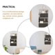 thumbnail image 4 of Hanging Storage Bag Portable Wall Hanging Bag Closet Storage Bag Holder, 4 of 4