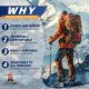 thumbnail image 2 of Bastones de trekking ajustables de aluminio Croosseoutdoors 58-135 cm, 2 of 9