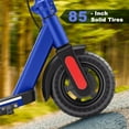 thumbnail image 6 of SANOPY Electric Scooter for Adults, 350W Motor E-Scooter, 9 In Tires, 20 mph and 20 Miles Commuting Kick Scooter, Max Load 265 Lbs,Dark Blue, 6 of 11