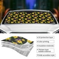thumbnail image 4 of Kdxio Daisies Flowers Print Front Windshield Sun Shade,Folding Auto Sunshade for Car Truck SUV-Small, 4 of 7