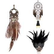 9 Styles Assorted Craft Feathers (180Pcs), Natural Chicken Feathers for DIY Earring Wings Dream Catcher Crafts Activities Project Wedding Party Home Decoration Carnival Costume Party Mask Decoration