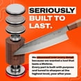 thumbnail image 3 of Rolling Knife Sharpener by  – 15 & 20 Degrees Dual Angle Magnetic Kit for Kitchen Chef Knives, 3 of 8