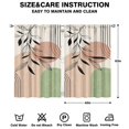 thumbnail image 2 of Modern Abstract Geometric Boho Curtains-blackout Curtains Bedroom Decor Living Room Darkening Grommet Window Drapes 2 Panels Set 41"x63", 2 of 2