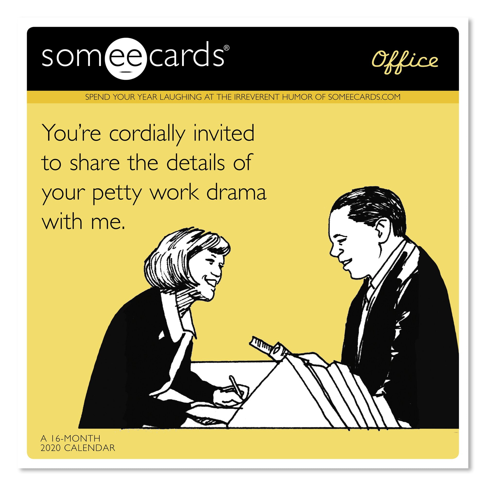 Someecards 2025 Calendar