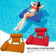 thumbnail image 4 of Colchoneta inflable plegable de PVC para piscina, hamaca de agua, colchones de aire, cama, silla de playa, deporte acuático, Verano, 4 of 4