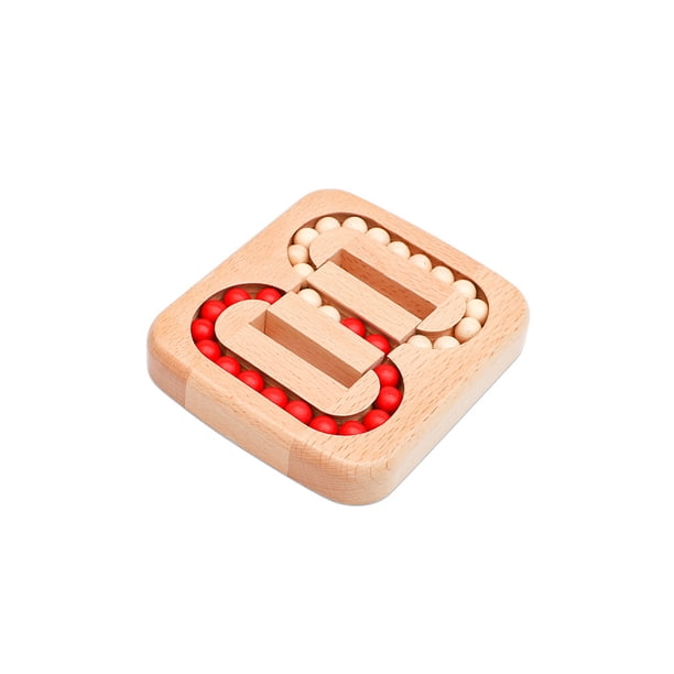Juego De Pelota Plana, Juego De Descompresión Para Entrenamiento Cerebral, Juguete Para Regalo De Madera Para Niños Y Adultos Methold FN002455-00