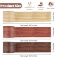 thumbnail image 6 of 2 Roll Wood Colored Grain Tapes, Wood Printed Tape Strong Adhesive, Floor Repair Patch Textured Adhesive, Wood Repair Patch for Wall Corner Table Door Sofa Furniture Home Decor, 6 of 9