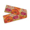 thumbnail image 7 of Yayeee Table Runner 90 inches Long Home Kitchen Dinning Party Decoration, Orange Abstract Floral, 7 of 7