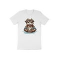 thumbnail image 6 of Funny Cute Pirate Sea River Otter Animal Nature Lover Gift T-Shirt Cute Otter Birthday Holiday Present Boys Girls Men Women Kids Tshirt, 6 of 10