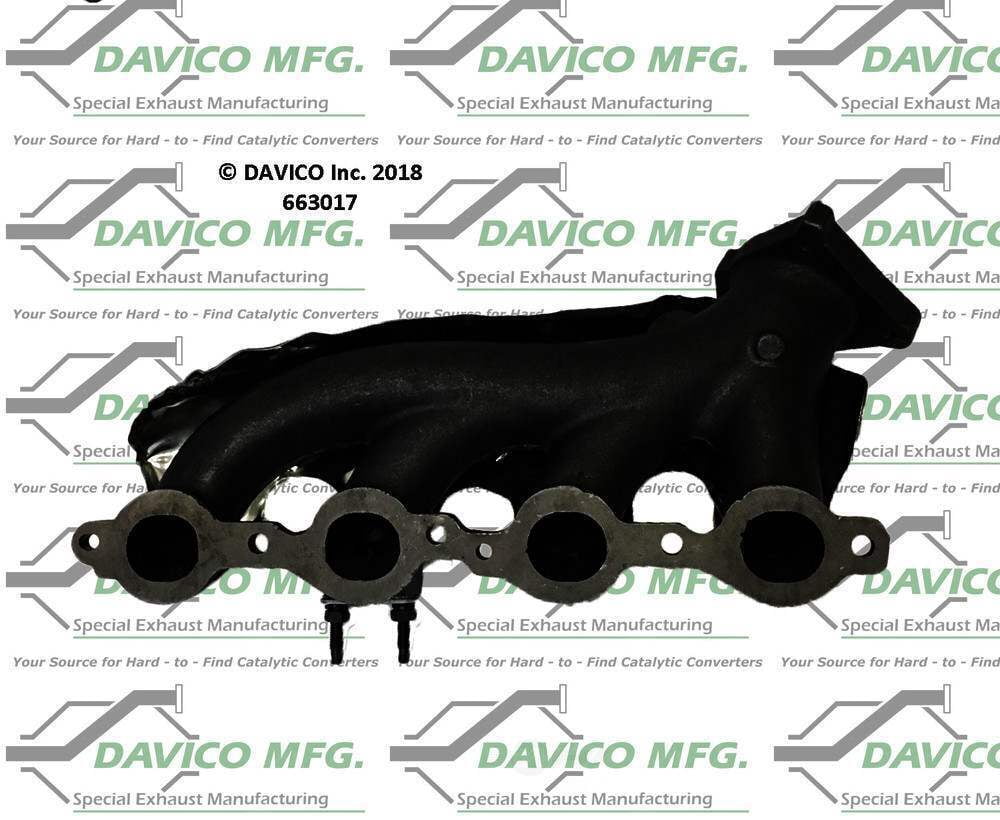 Davico Mfg 663017 Stand alone Exact-Fit exhaust manifold