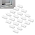 thumbnail image 1 of Type 88 Sliding Door Window Lock Block, Prevent Collision, 20Pcs Plastic Limit Safe Accessories for Home Improvement, Suitable for Doors, Windows, Drawers, Cabinets, Easy, 1 of 7