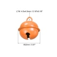 thumbnail image 2 of Jingle Bells, 22mm 30pcs Craft Bells for DIY Holiday Decoration, Musical Party, Wedding, Orange, 2 of 5