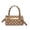 Brown, variant on Polka Dot Bowler Bag,Slouchy Tote Bags Polka Dot PU Bowler Bag for Women Fashion Hobo Bags Large Shoulder Bag Handbag for Travel Work