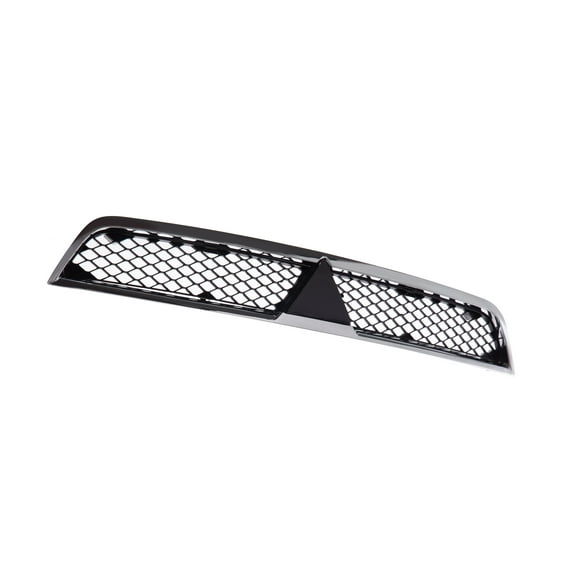 Tomoka Replacement Parts Front Grille Grill Assembly With Chrome Shell With Black Insert Compatible With Mitsubishi Lancer 2008 2009 2010 2011 2012 2013 2014 2015