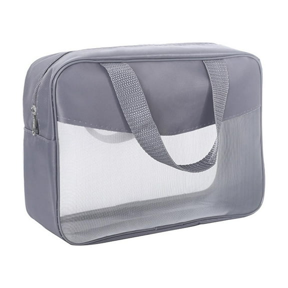 Travel Makeup Bag, Makeup Organizer, Transparent Pouch with Zipper Cosmetic Bag ,Large Capacity for Bathroom Cosmetics Business Trip Traveling