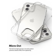 Ringke Air & Shoulder Strap Case Compatible with iPhone 12 mini, Lightweight Thin TPU Cover with Shoulder Strap - Clear / Black