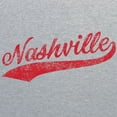 thumbnail image 6 of Nashville City Baseball Script- Mens Short Sleeve T-Shirt - 2X-Large - Sport Grey, 6 of 6