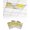 Yellow Gray White, variant on Sage Green Fluorescent Light Covers for Ceiling Lights 4x2 feet,2 Pack Magnetic Light Filters for Classroom,Modern Geometric Grey Oil Painting Abstract Fluorescent Light Shade Panel for Office