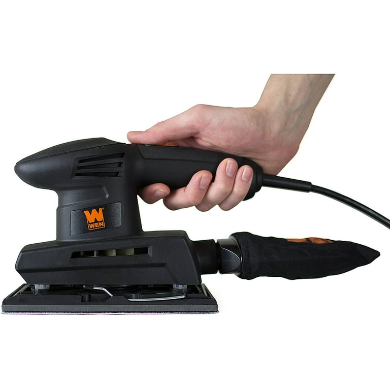 WEN 1.2-Amp Electric 1/3 Sheet Finishing Sander, 6313 WEN 1.2-Amp Electric 1/3 Sheet Finishing Sander, 6313