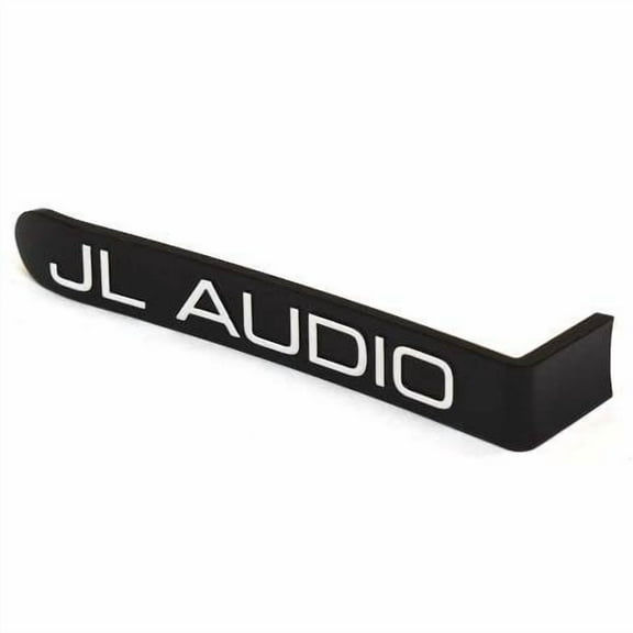 JL Audio Boat Speaker Emblem Badge 91873 | Black / White Logo