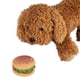 thumbnail image 2 of Juguete para mascotas con sonido de hamburguesa, comida en forma de cachorro chirriante, suministros de juguetes para perros, 2 of 12