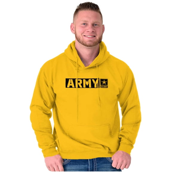 US Army Military Logo PT Training Hoodie Sweatshirt Women Men Brisco Brands S