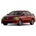thumbnail image 2 of Flashtech Green Angel Eye LED Headlight Halo kit for 2009-2010 Toyota Corolla Headlights, 2 of 2