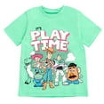 thumbnail image 3 of Disney Toy Story Woody Buzz Lightyear Jessie T-Shirt Tank Top and French Terry Shorts 3 Piece Outfit Set Toddler to Little Kid, 3 of 5