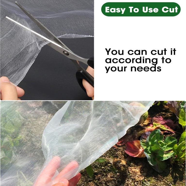 MQ Ultra Fine Mesh Garden Netting, 10' x 20' Plant Cover photo 3