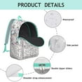 thumbnail image 4 of Waterproof Unicorn Backpack with Rainbow Cartoon Print, Durable School Bag Featuring Cute Mythical Horse Design, 4 of 5