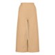 thumbnail image 5 of Pantalones de Pierna Ancha de Cintura Alta para las Mujeres de Verano Pantalones Recortados de Color Sólido, Bolsillos Laterales, 5 of 9