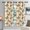 Butterfly and Monarch, variant on Butterfly and Monarch Orange Pattern Blackout Curtains,Triple Weaved Fabric,Thermal Insulated,Room Darkening,Grommet Top,2 Panels,42x84in(107x213cm)