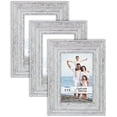 thumbnail image 1 of Icona Bay 4x6 Picture Frames (Speckled Gray, 3 Pack), French Country Style Picture Frame Set, Wall Mount or Table Top, Countryside Collection, 1 of 4