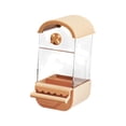 thumbnail image 2 of LOVIVER Automatic Unloader Automatic Pet Feeder, Easy to Clean Pets Water Bottle Food Container Automatic Feeder for Kitty Bird Ferret yellow and Genting, 2 of 8