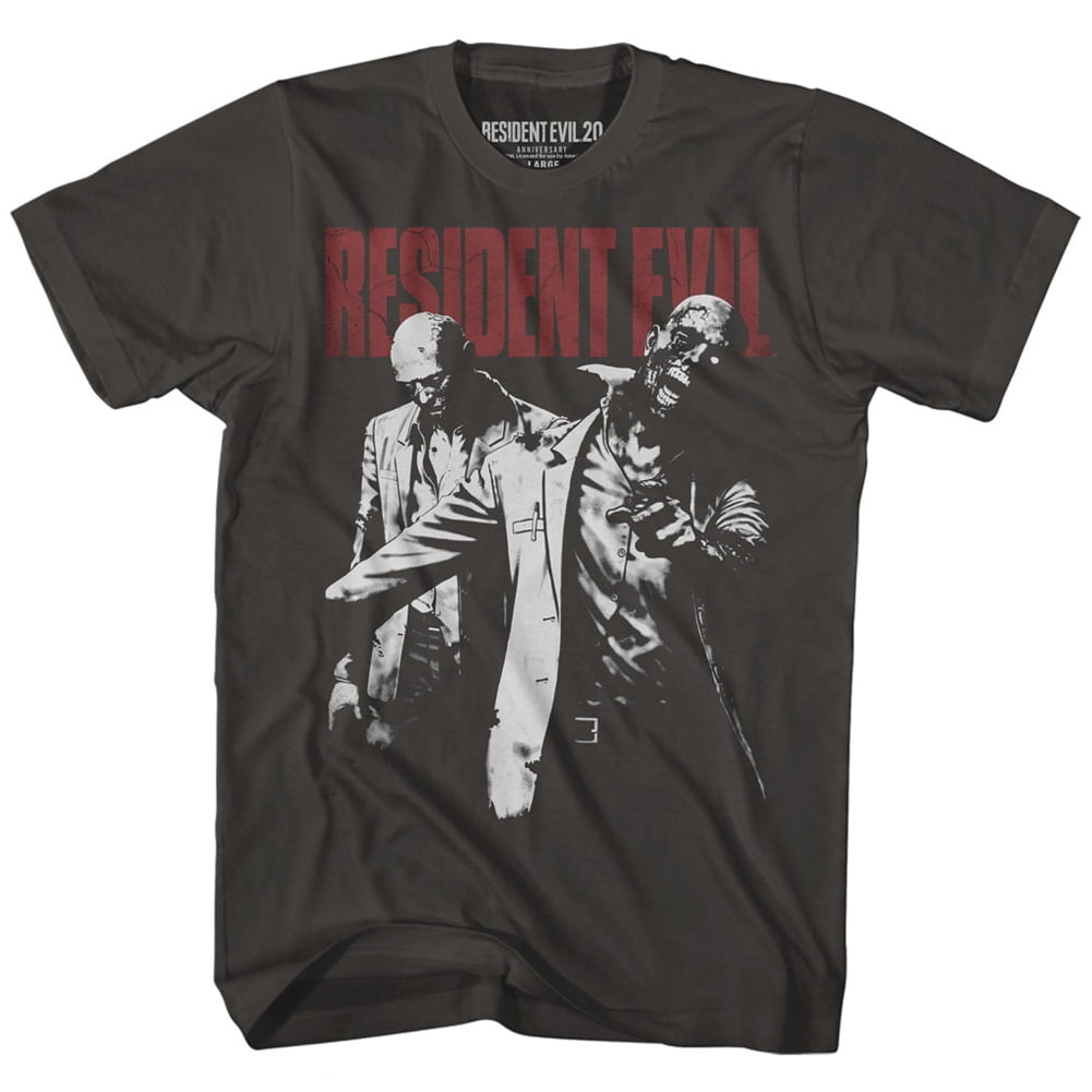Resident Evil 20th Anniversary Zombies Adult T Shirt Great Movie 