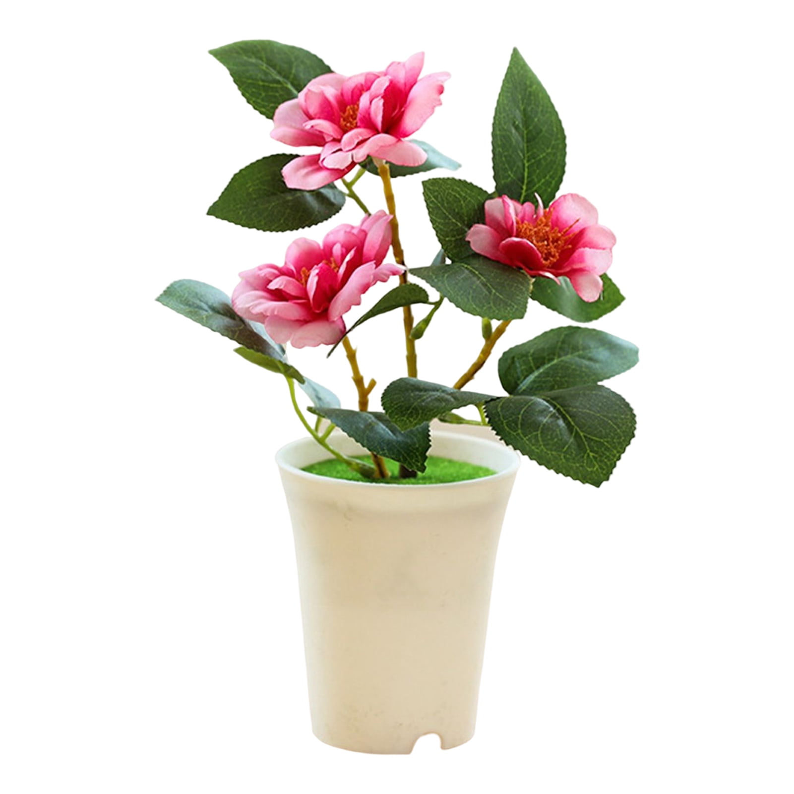 Artificial Orchid Flowers Plants with Vase for Table Centerpieces, Real