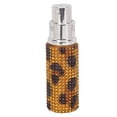thumbnail image 3 of Botella de perfume recargable de 10 ml, decoración de diamantes de imitación, botella de spray vacía portátil con estampado de leopardo, 3 of 8