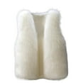 thumbnail image 2 of Turilly Womens Solid Color Thick Jacket Sleeveless Hooded Casual Jacket, 2 of 3