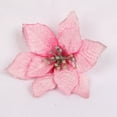 thumbnail image 6 of Naierhg 5/10/24Pcs Artificial Christmas Flower Glitter DIY Wedding Holiday Party Decor, 6 of 7