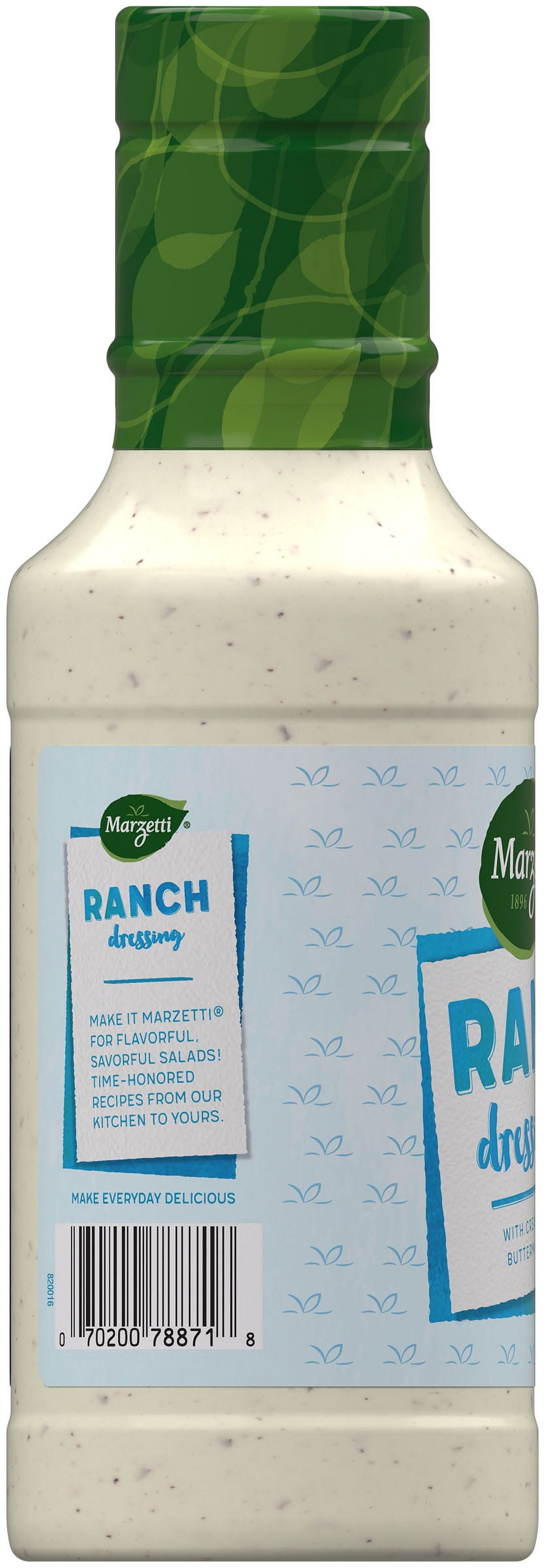 (4 pack) Marzetti Ranch Dressing, 16 fl. oz. Bottle