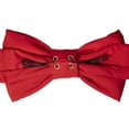 thumbnail image 2 of Christmas Designers 12in Red Christmas Bow Canvas UV Protected Indoor Outdoor, 2 of 9