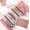 Light Pink, variant on 4-in-1 Cosmetic Pouch Set with Hanging String – Versatile, Foldable Makeup Organizer Bag for Travel & Storage TIKA