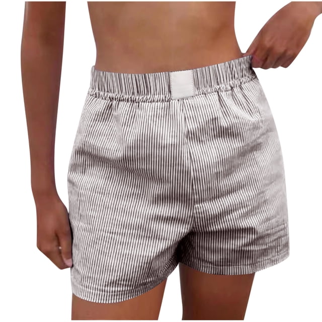 Birdeem Printemps et Été Mignon Confortable Taille Élastique Bas pour Femmes Nouvelle Mode Imprimé Short Décontracté