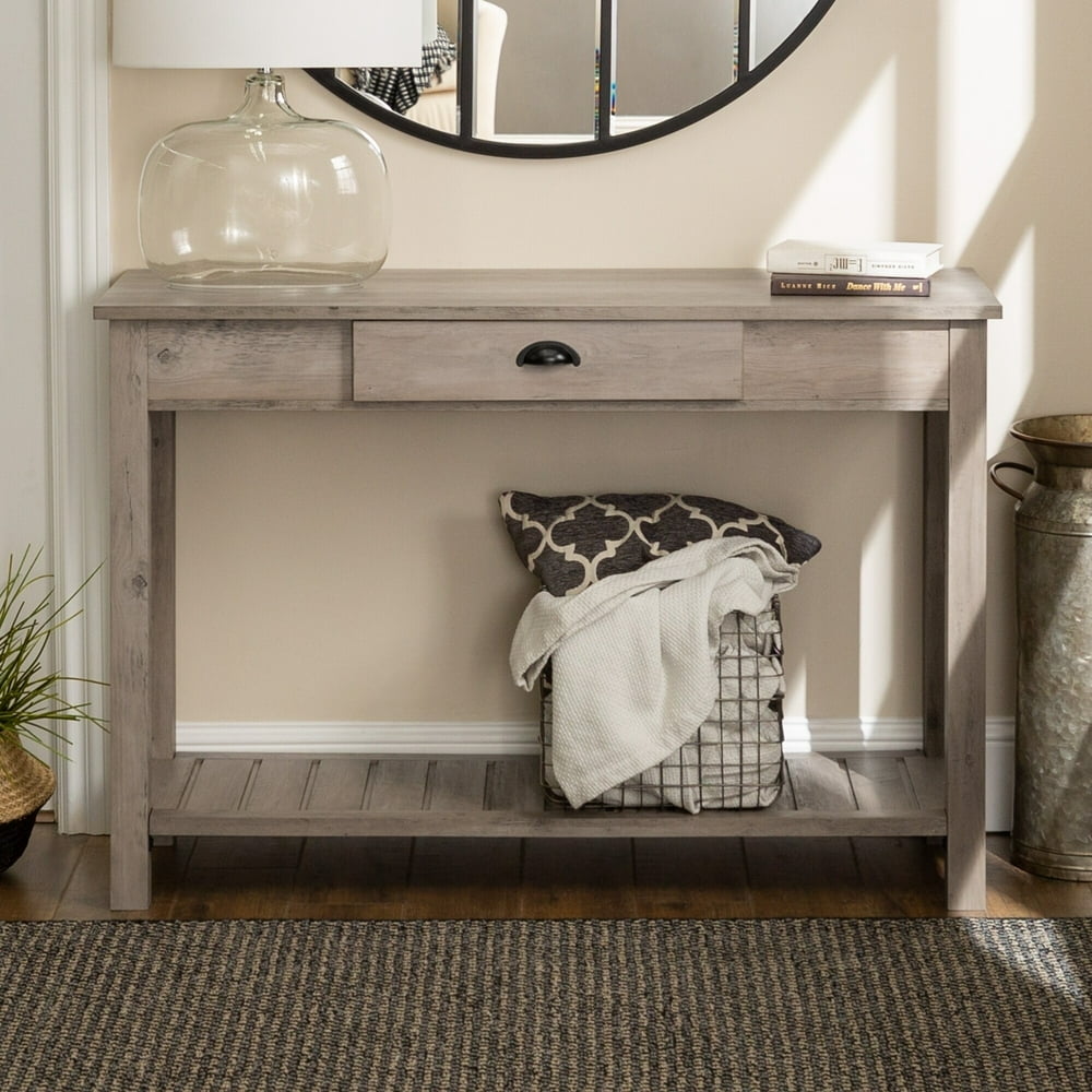 Middlebrook Designs 48-inch Rustic Farmhouse Entry Table - Walmart.com ...