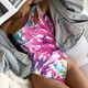 thumbnail image 2 of Traje de baño siamés de moda para mujer, cintura colgante, cuello y hombros, Bikini Sexy estampado Fridja nalpqowj19991, 2 of 4